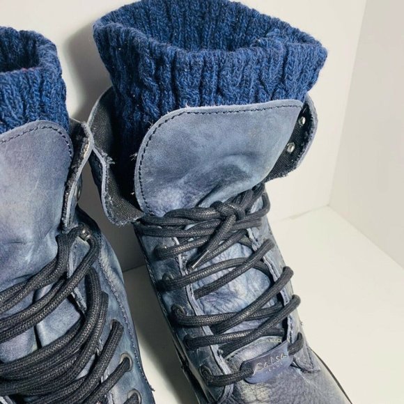 Salsa Jeans Blueish Gray Ribbed Sock Ankle Boots main image 9